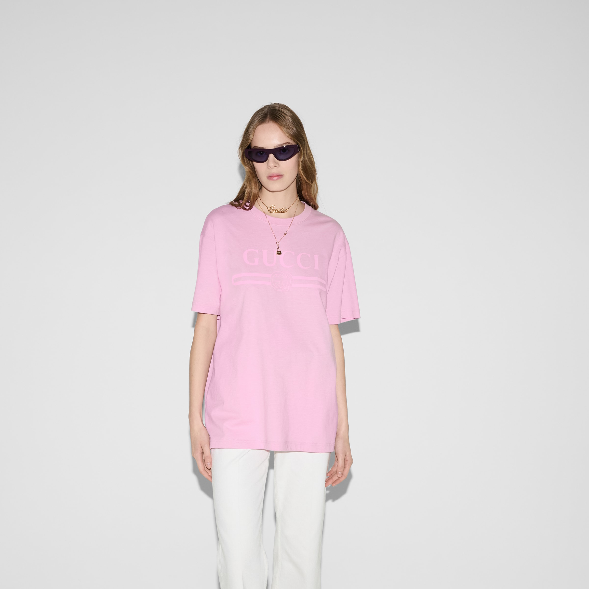 Printed cotton jersey T-shirt - 3