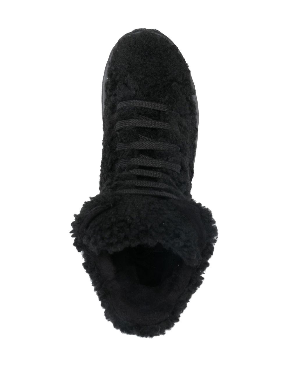Ecosheep lace-up combat boots - 4