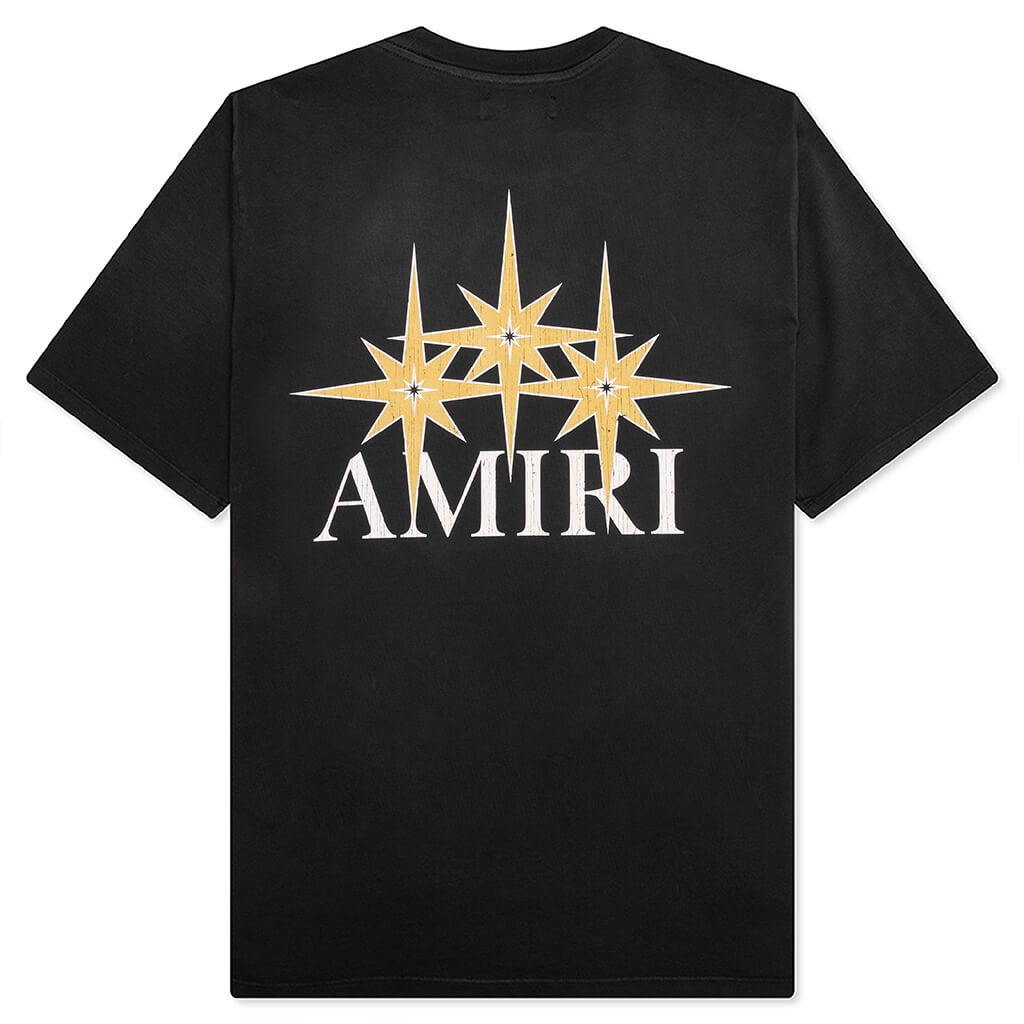 AMIRI STARBURST OVERSIZED TEE - BLACK - 2