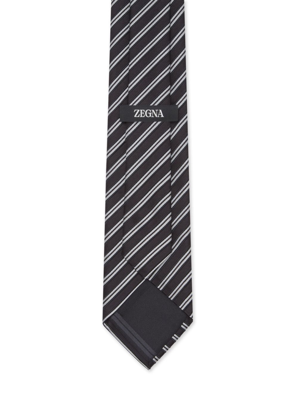 striped silk tie - 2