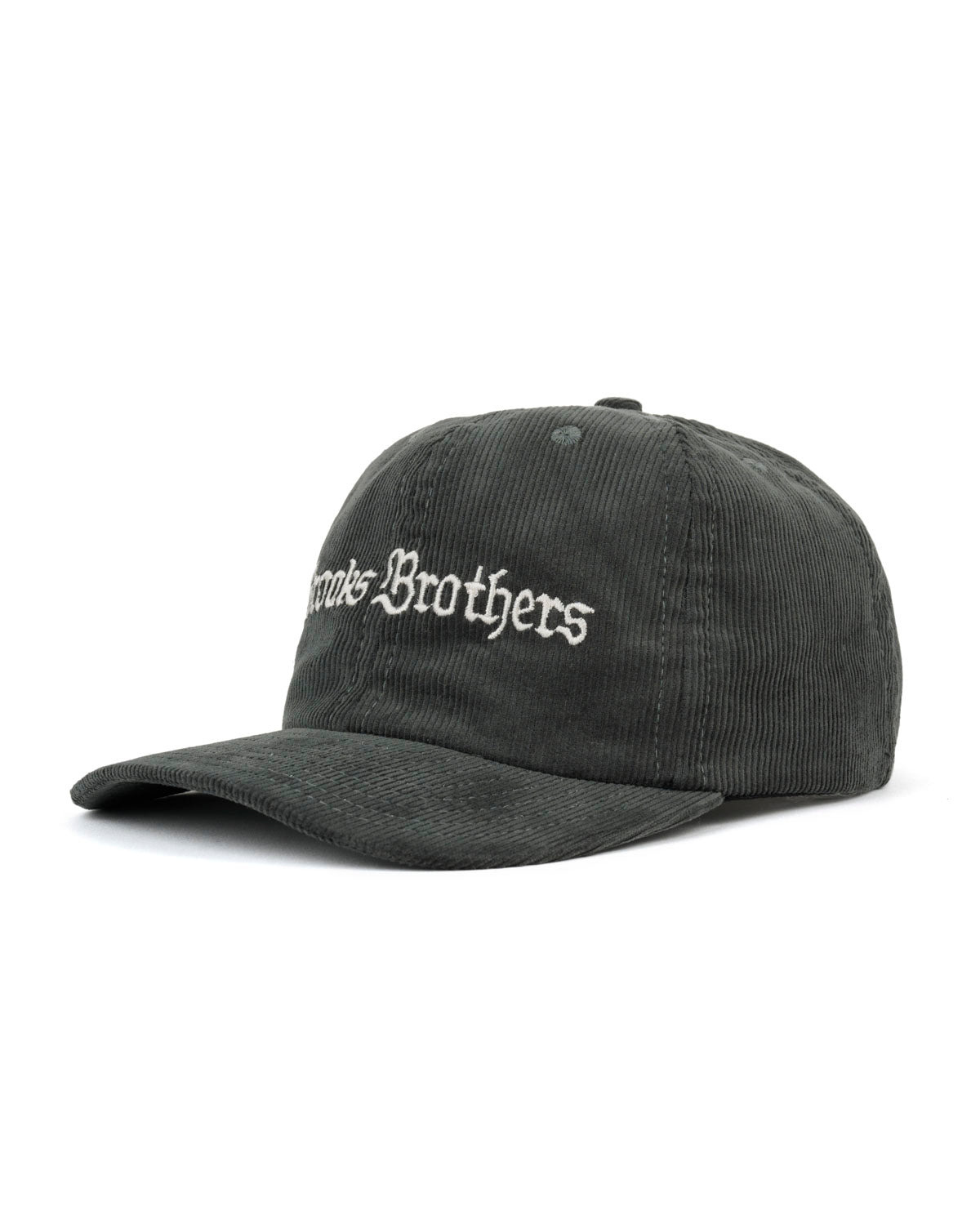 Brooks Brothers California 6 Panel Corduroy Hat - Forest Green - 2