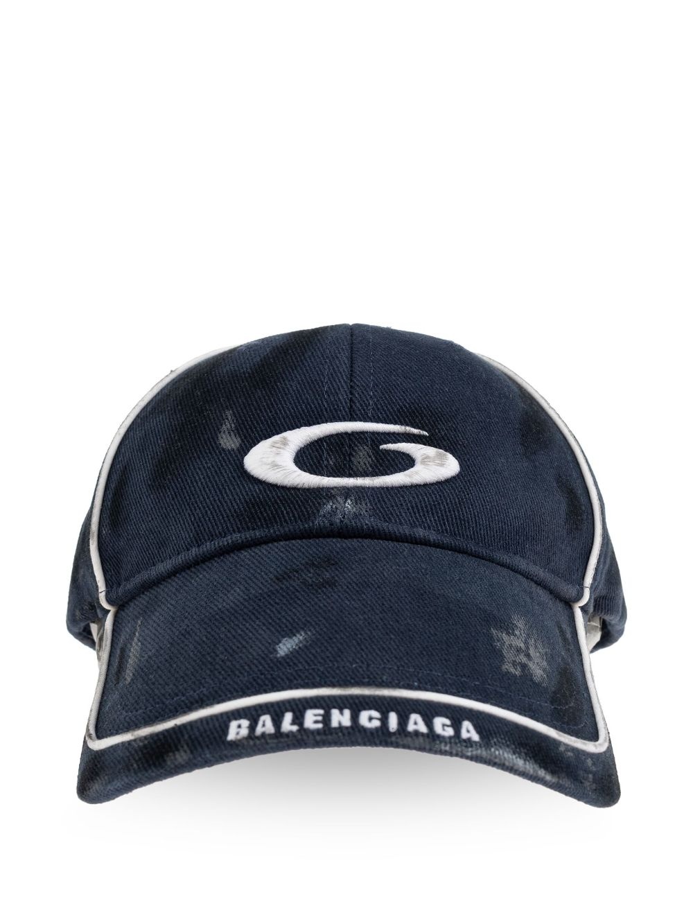 logo-embroidered cap - 1