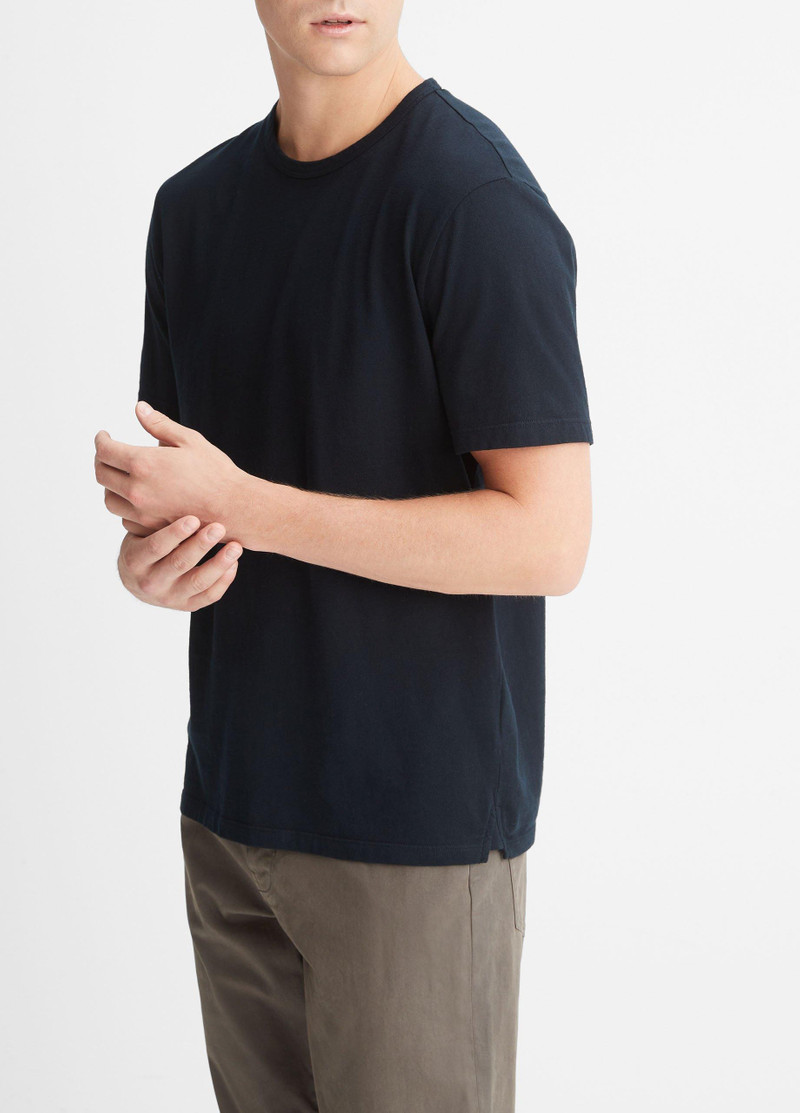 Vince Garment Dye Cotton T-Shirt outlook