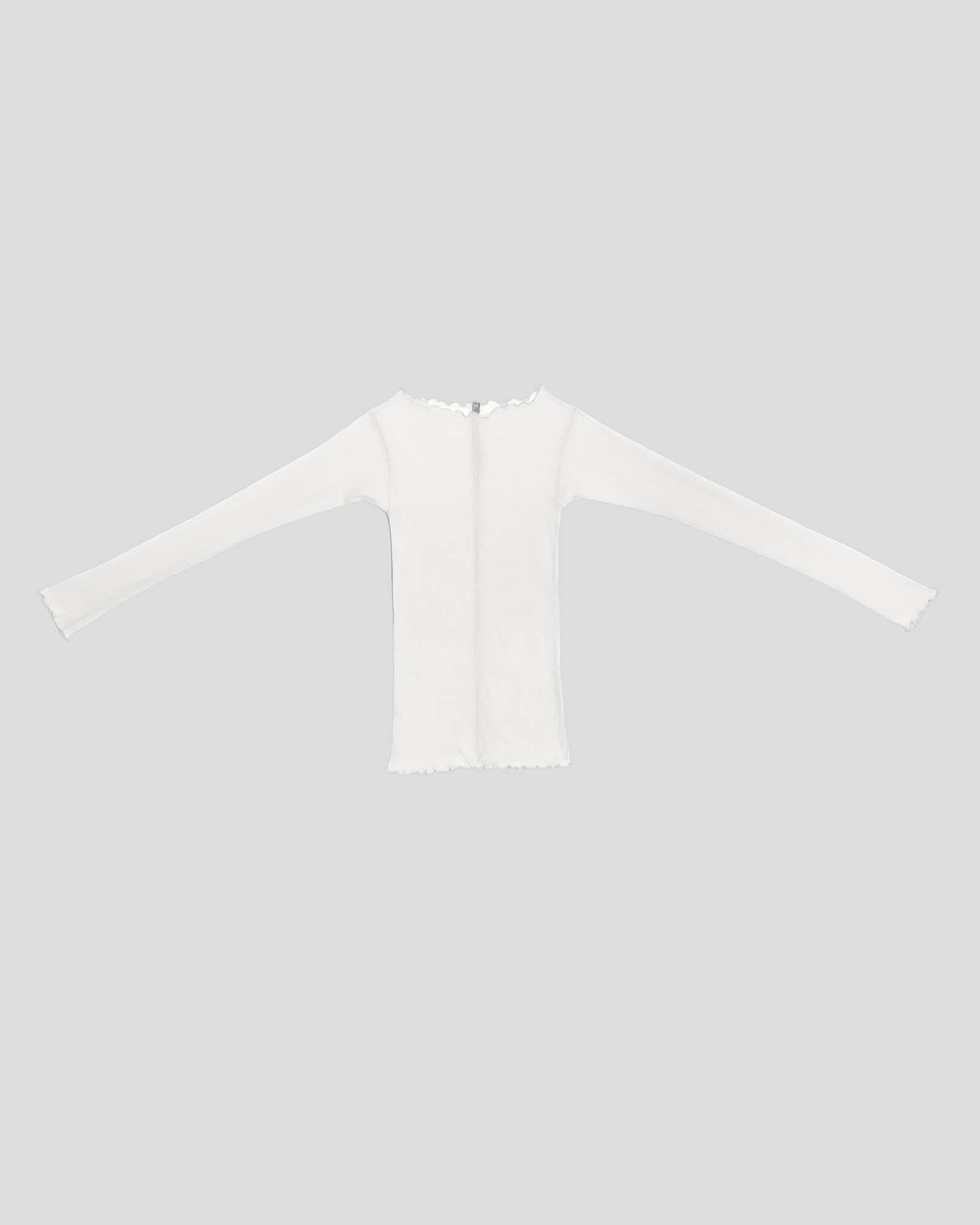 Pama Long Sleeve Tee - Fine Organic Cotton Rib - 4