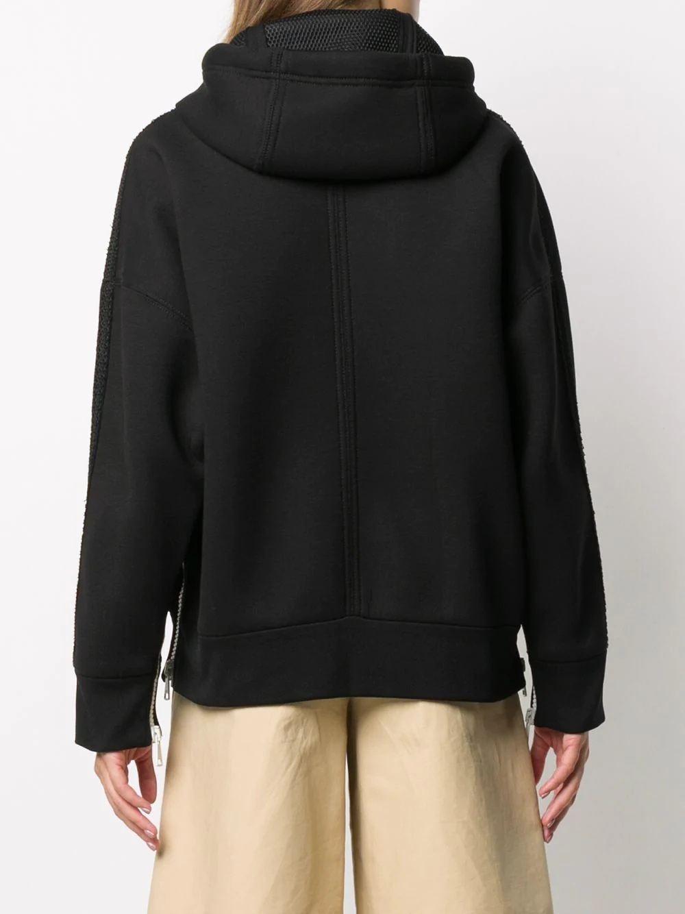 side zip logo hoodie - 4