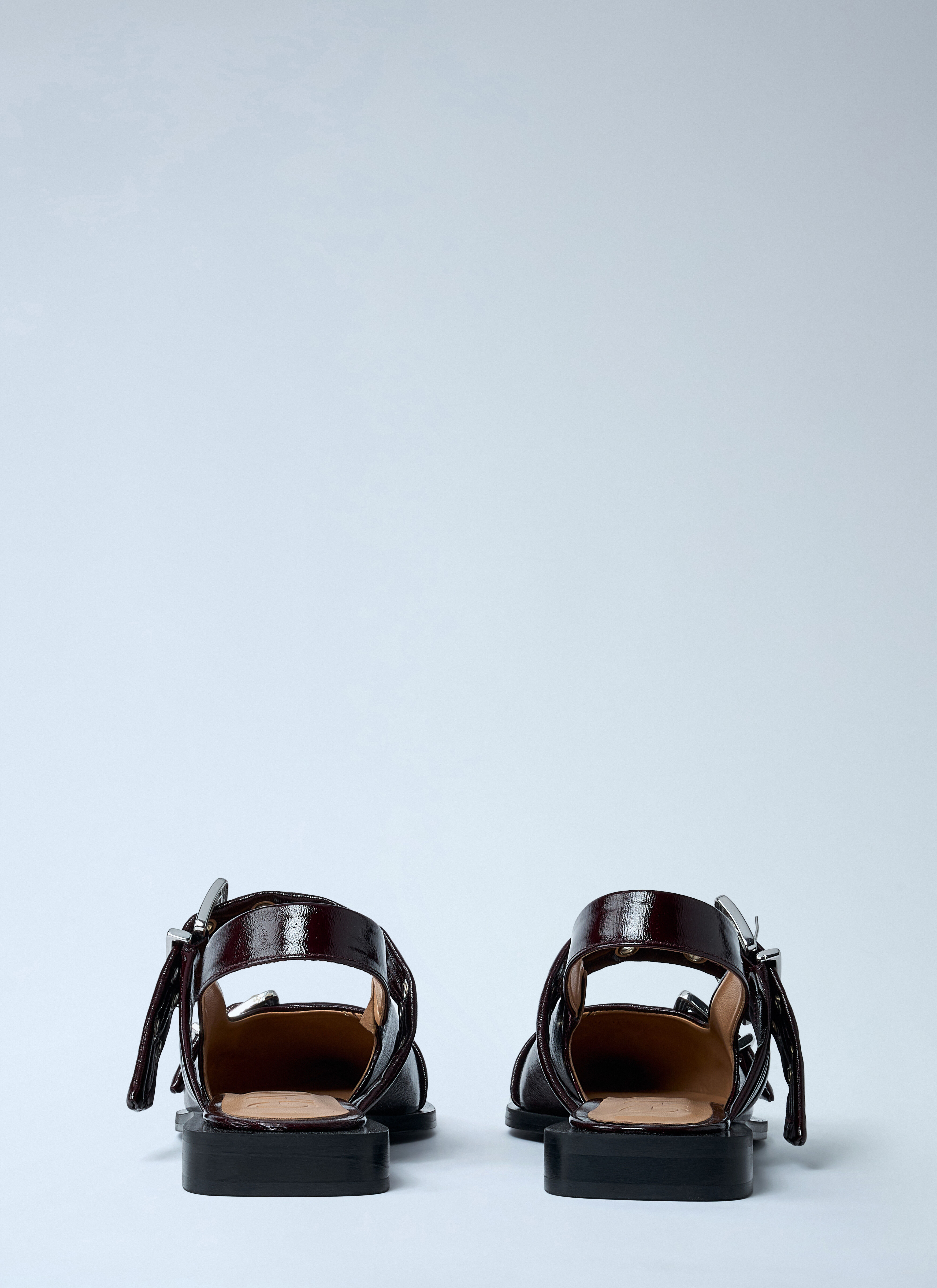 Buckle Ballerina Flats - 5