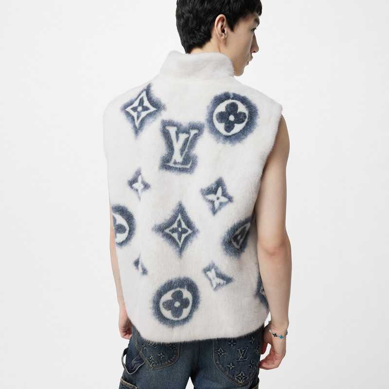 Monogram Mink Gilet 5
