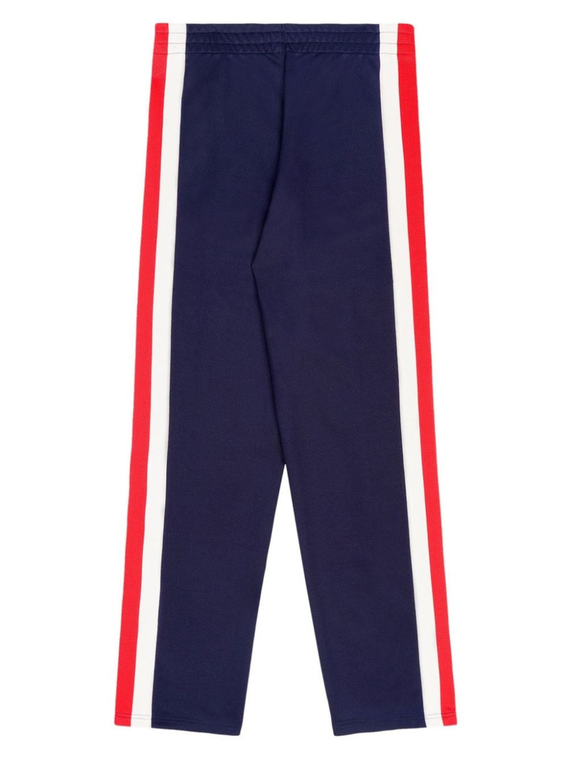 Sporty & Rich logo-embroidered stripe-detailing track pants outlook