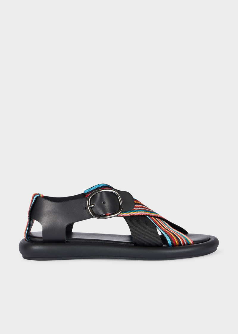 Women's 'Signature Stripe' 'Citrus' Sandals 1