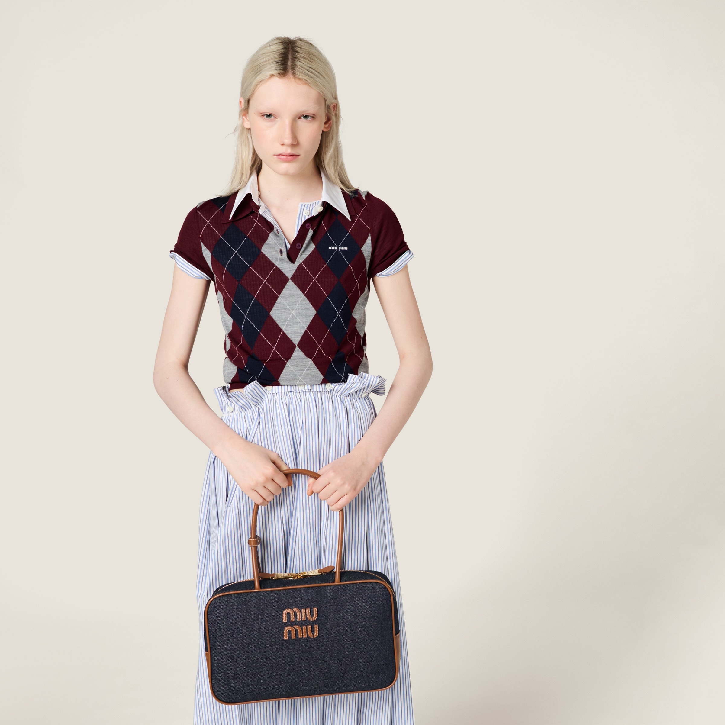 Beau denim bag - 8