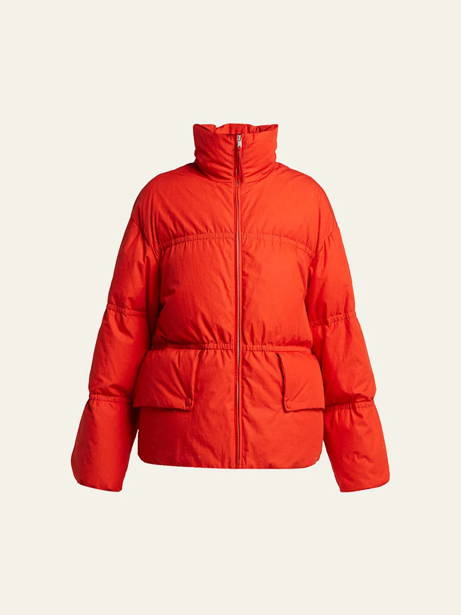 x Jil Sander Mimimycin Short Down Jacket - 1