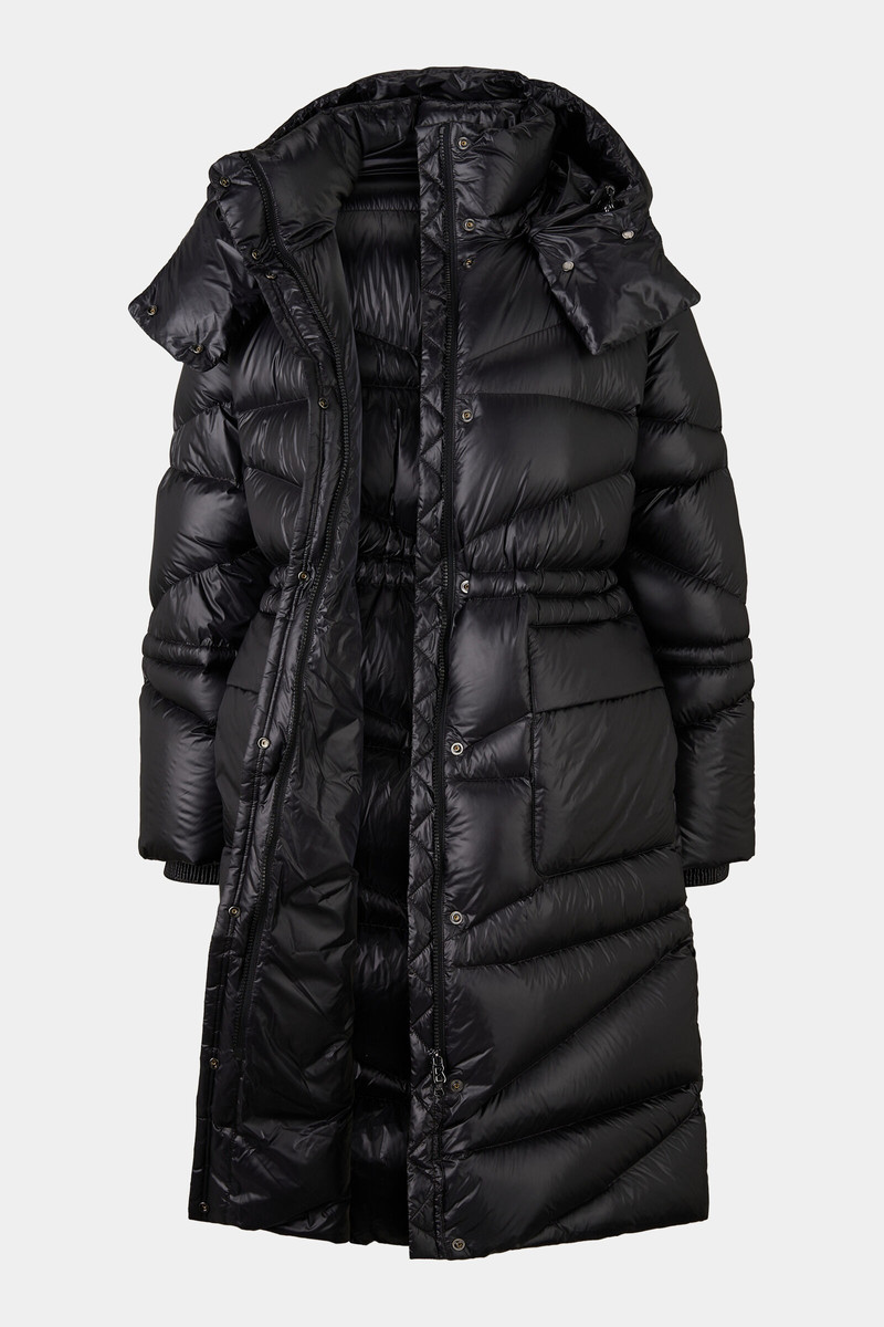 BOGNER Beate down coat in Anthracite outlook