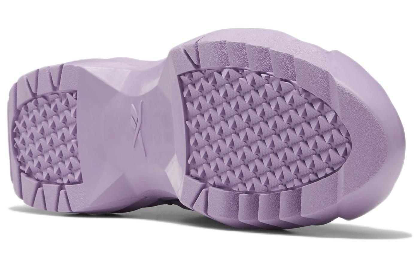 (WMNS) Reebok Cardi B x Club C V2 'Puzzled Purple' GW6693 - 5