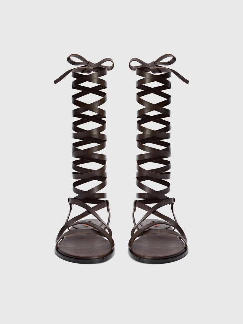Ankle wrap sandal 3