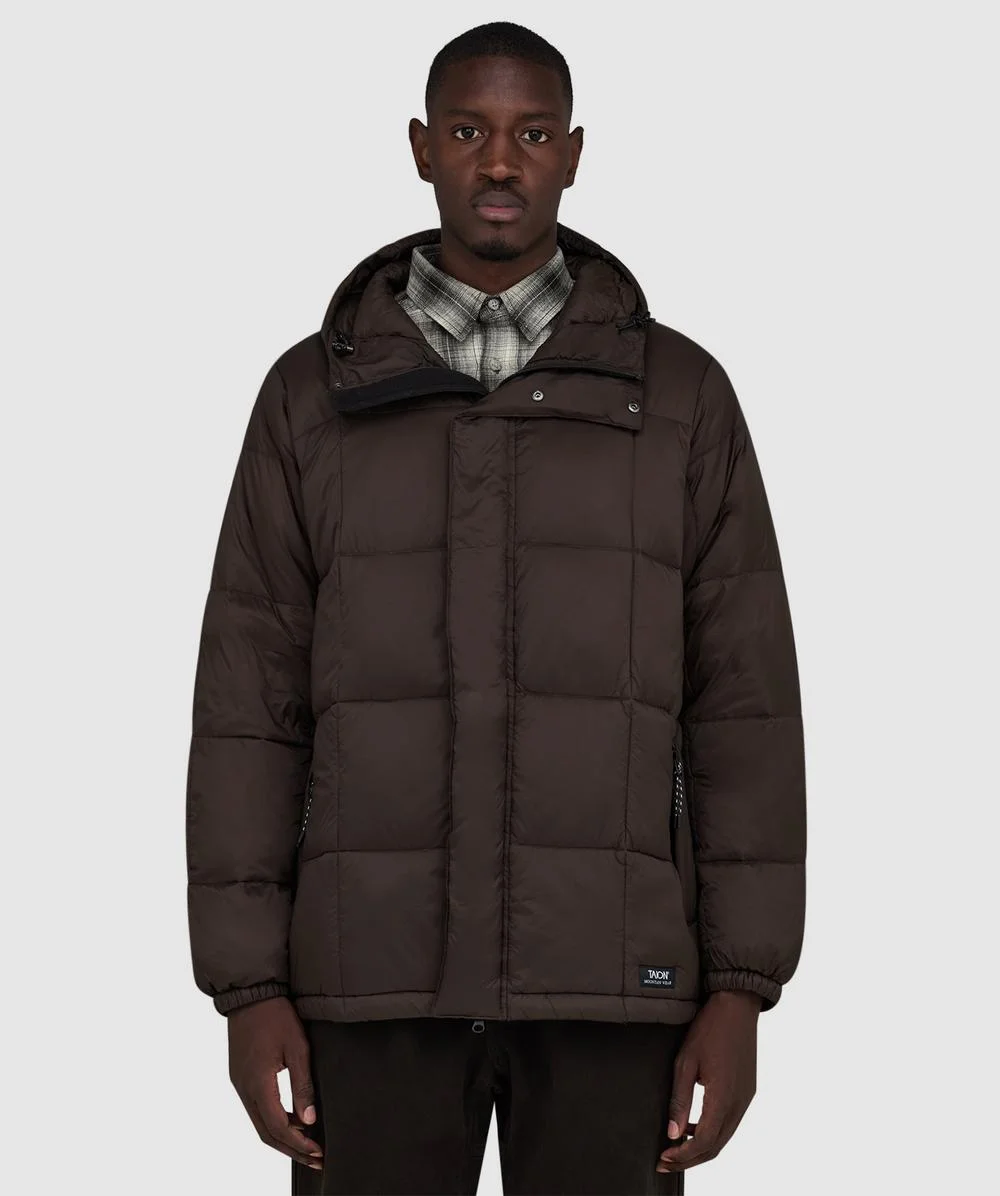 Mountain volume hooded down jacket - 1