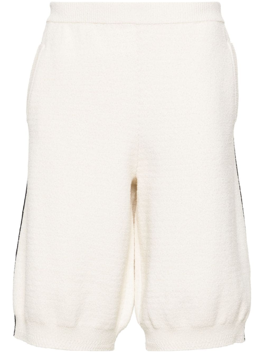 College bouclÃ©-knit bermuda shorts - 1