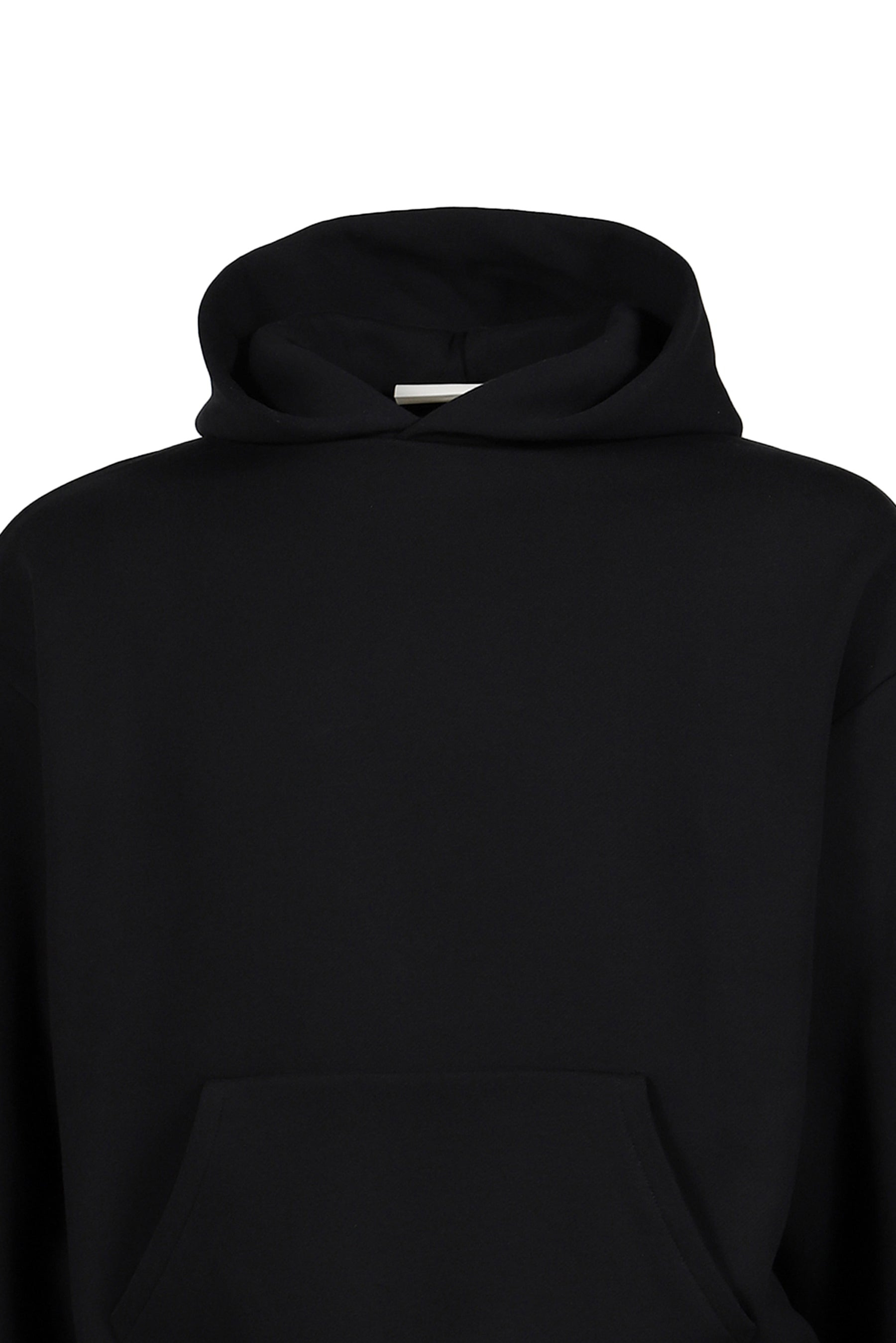 CLASSIC FIT FLEECE HOODIE / JET BLK - 9