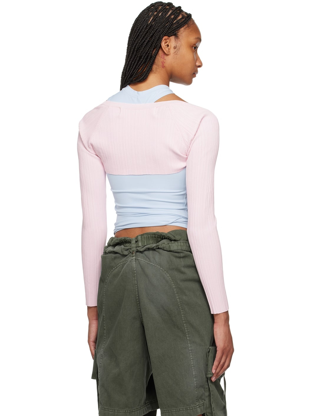 Pink Bolero Cardigan - 3
