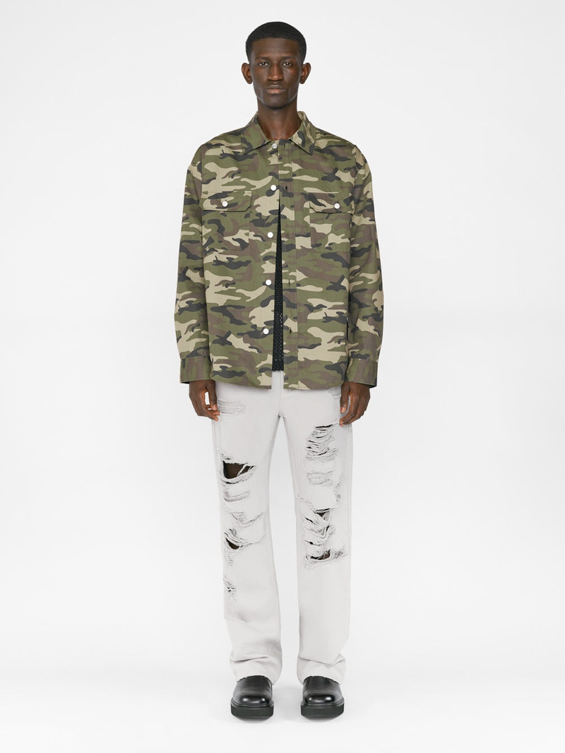 FRAME Camo Jacket in Camo/Noir outlook