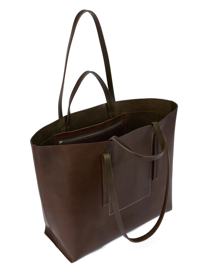 Shopper leather tote bag 4