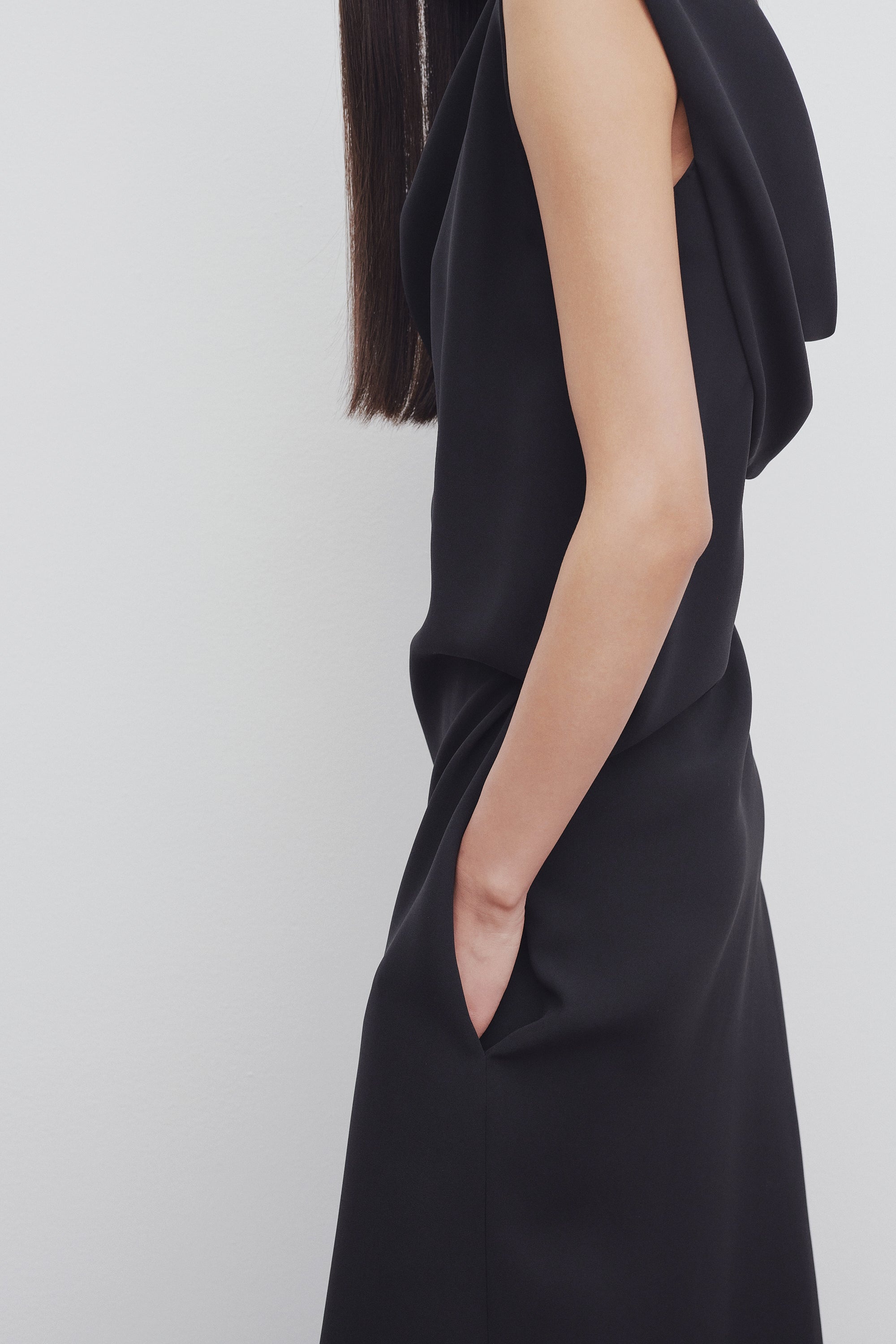 The Row Bamaris Dress in Cotton | REVERSIBLE