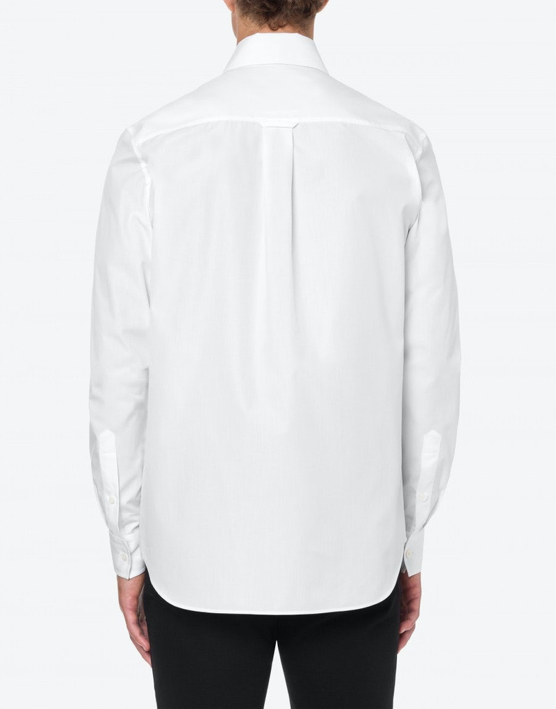MOSCHINO SMILEY®EMBROIDERY POPLIN SHIRT 3