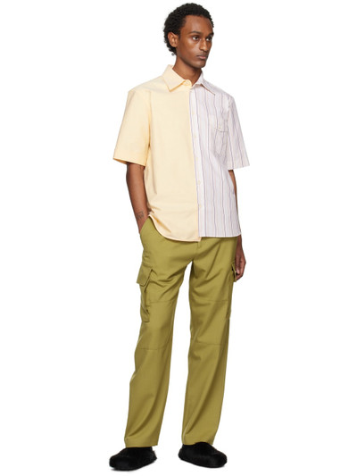 Marni Multicolor Paneled Shirt outlook