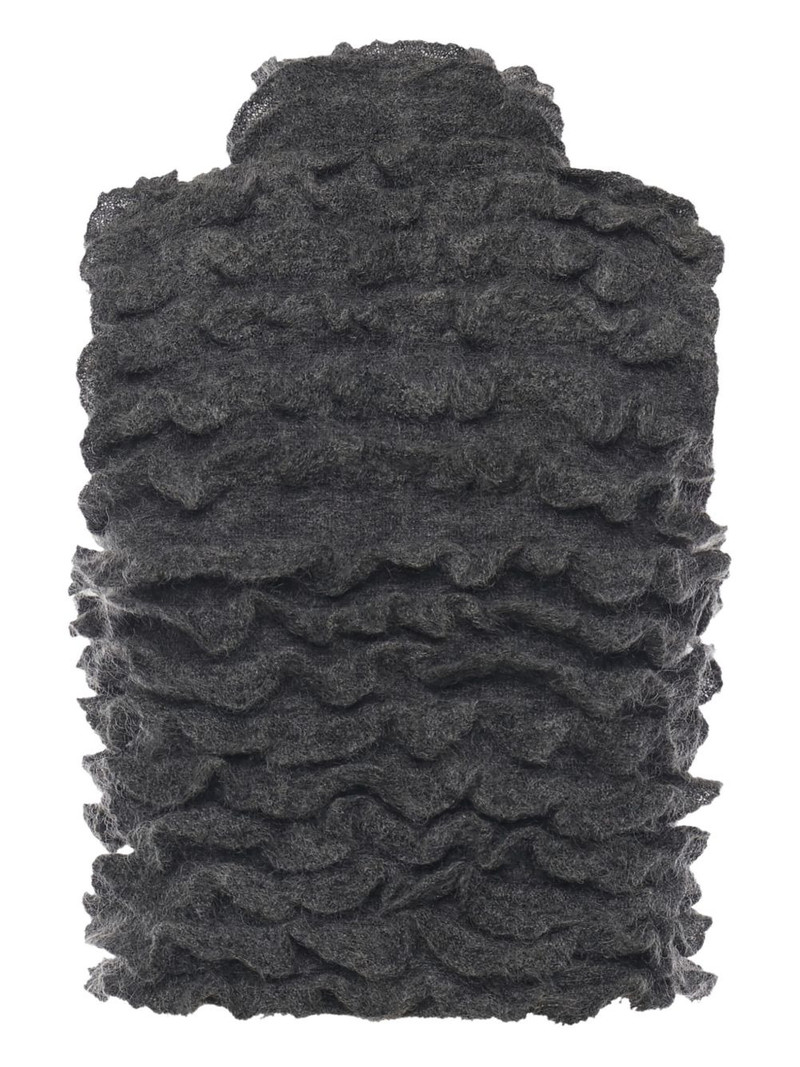 Alaïa ruffled top outlook