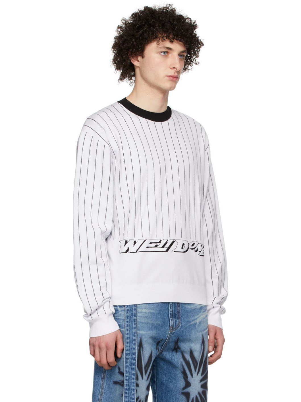 White Rayon Sweater - 2