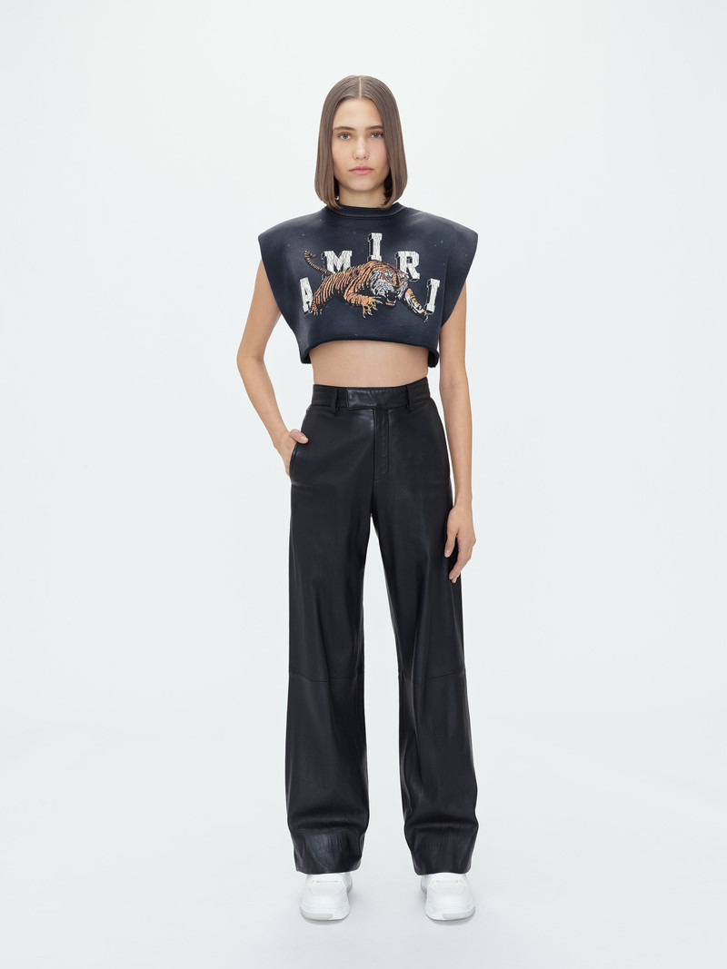 AMIRI CROPPED TIGER TEE outlook