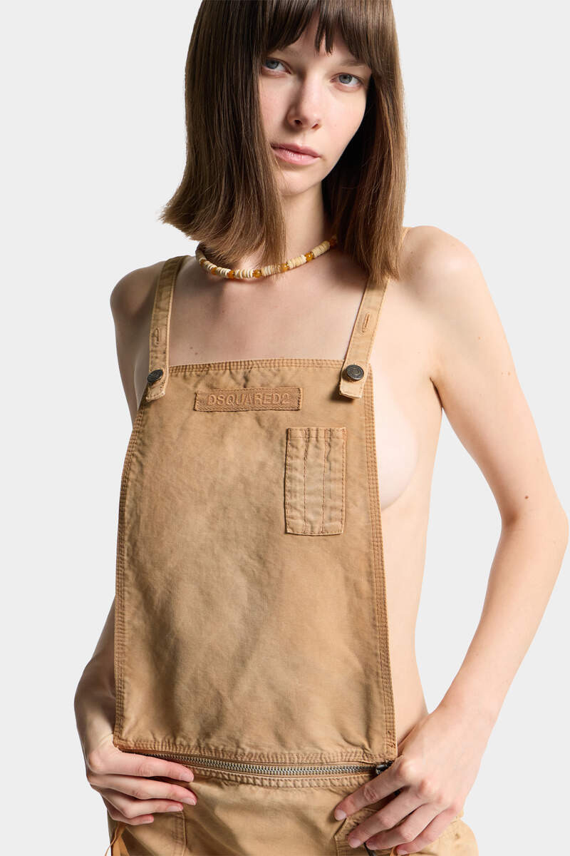 UTILITY DISTRESSED SALOPETTE 5