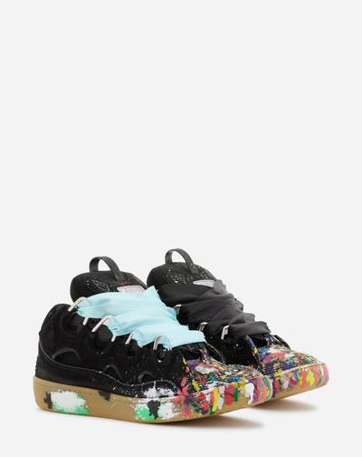 Lanvin GALLERY DEPT. X LANVIN LEATHER CURB SNEAKERS outlook