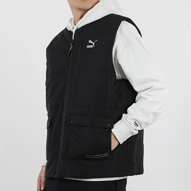 PUMA Interstellar Padded Gilet Casual Stay Warm vest Black 530284-01 - 4