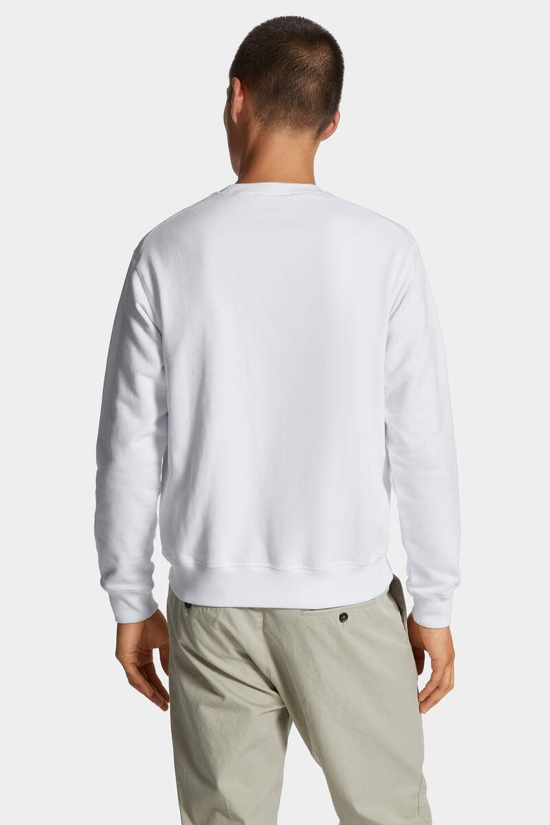 WASH COOL FIT CREWNECK 3D LOGO SWEATSHIRT - 4
