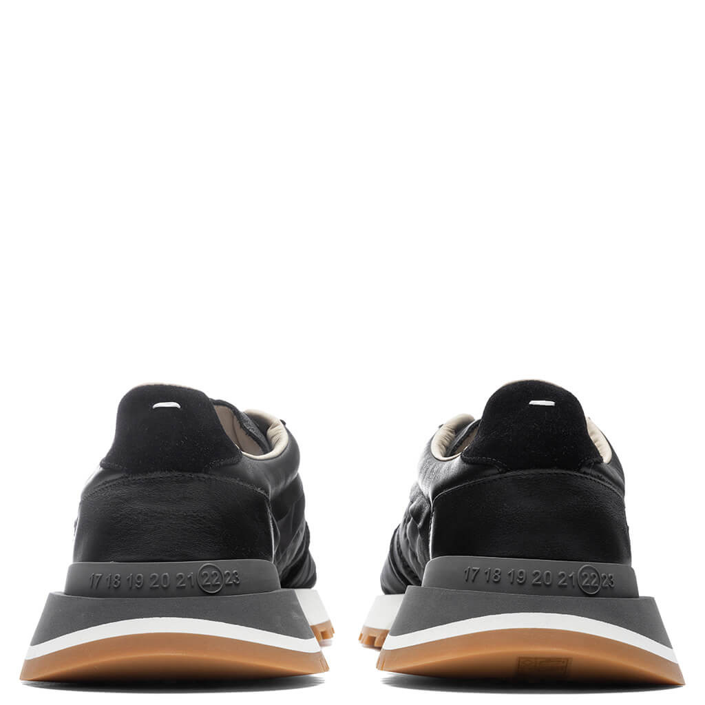 MAISON MARGIELA RUNNER EVOLUTION SNEAKERS - BLACK - 4