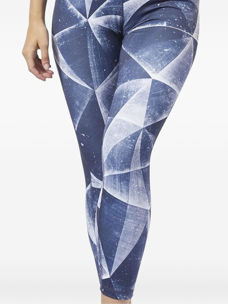 Reebok geometric print leggings outlook