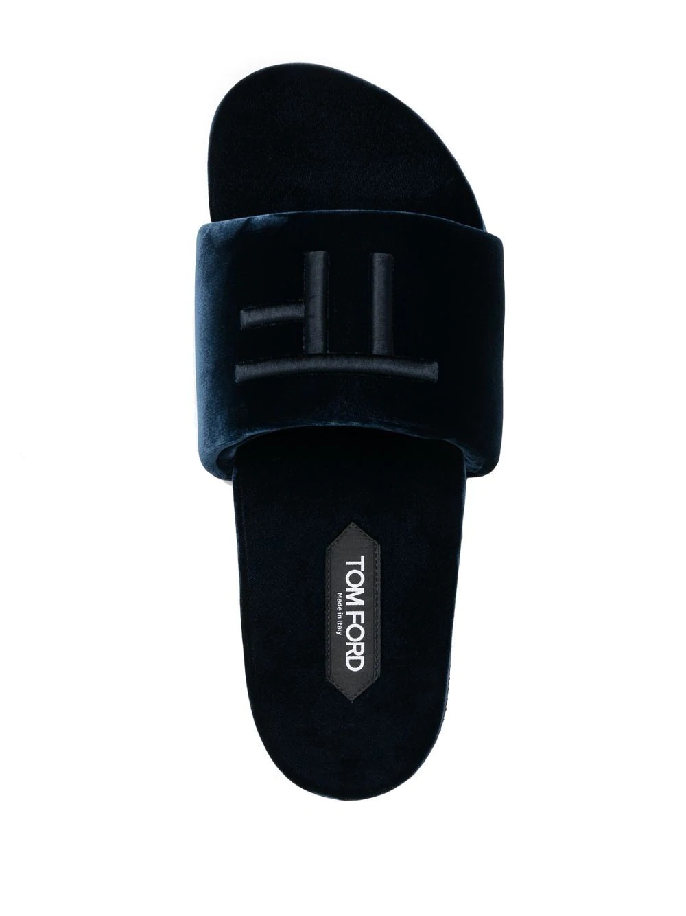 embroidered-logo detail slides - 4