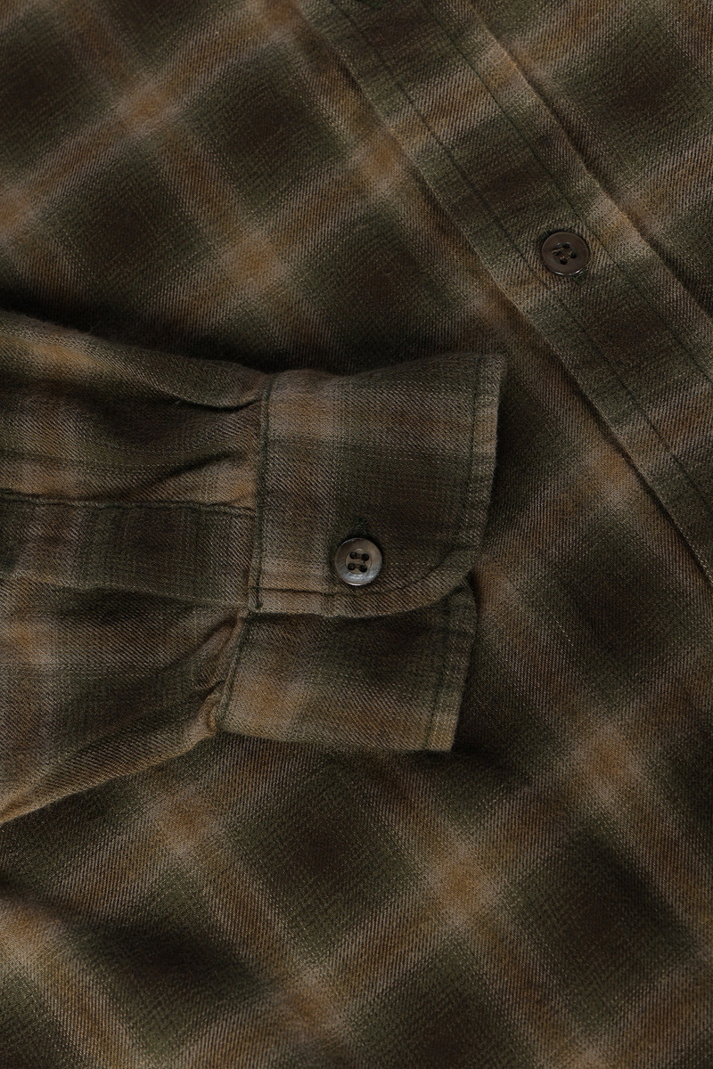 Check Workshirt - Green 3