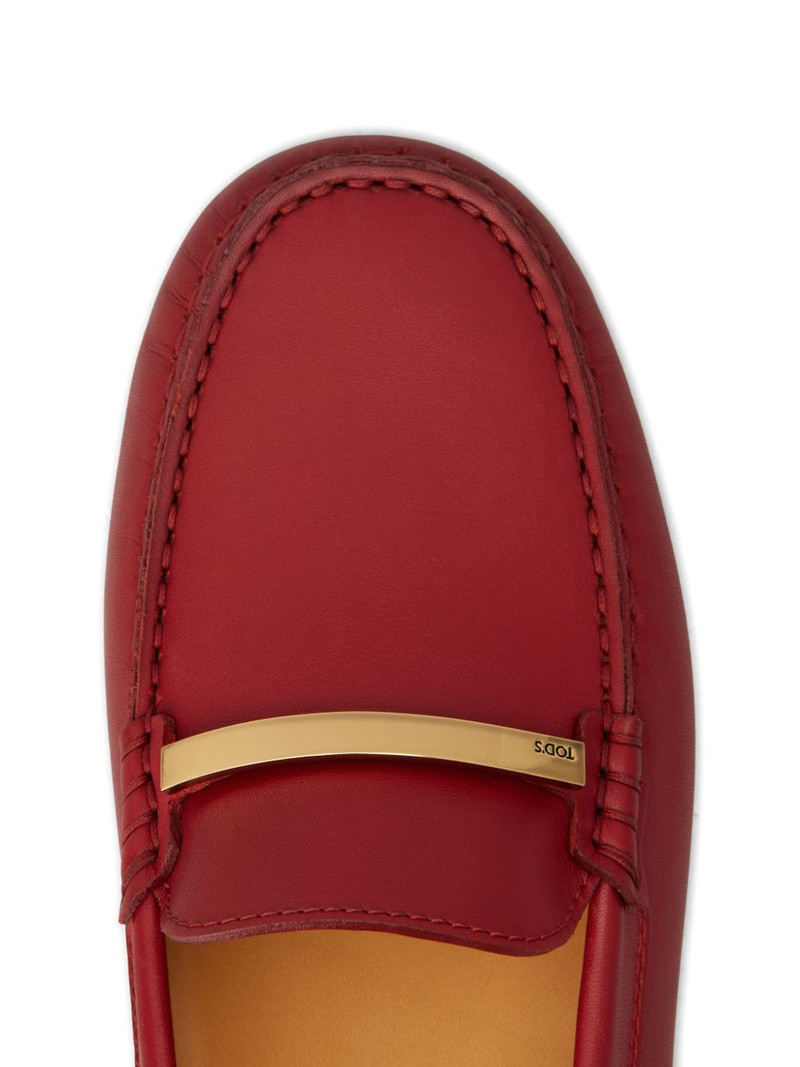 bar-embellishment loafers 4