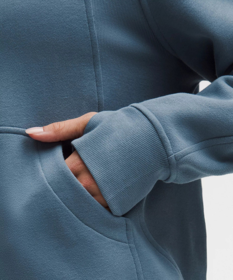 Scuba Oversized Half-Zip Hoodie *Long 5
