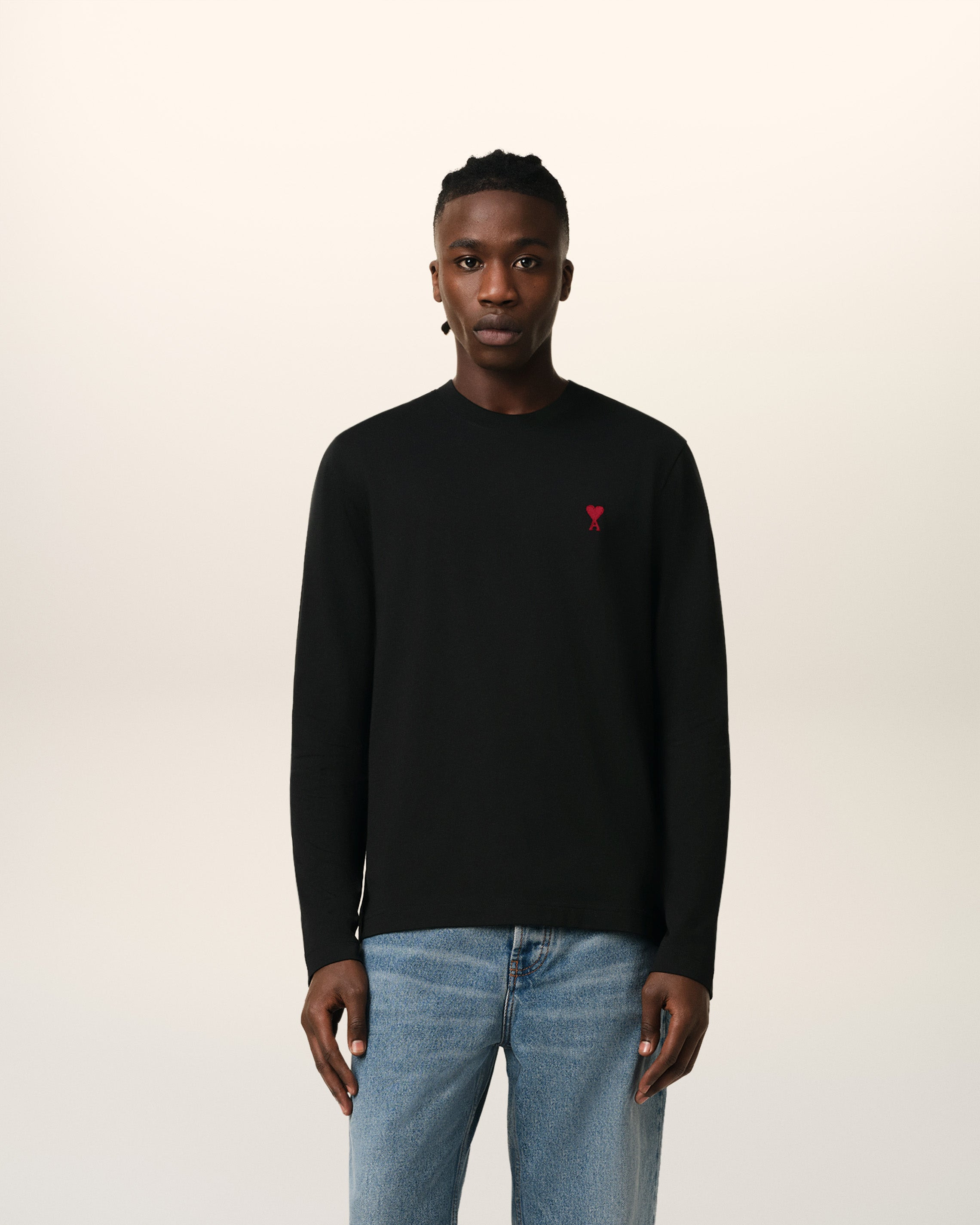 RED AMI DE COEUR LONG SLEEVES T-SHIRT - 8
