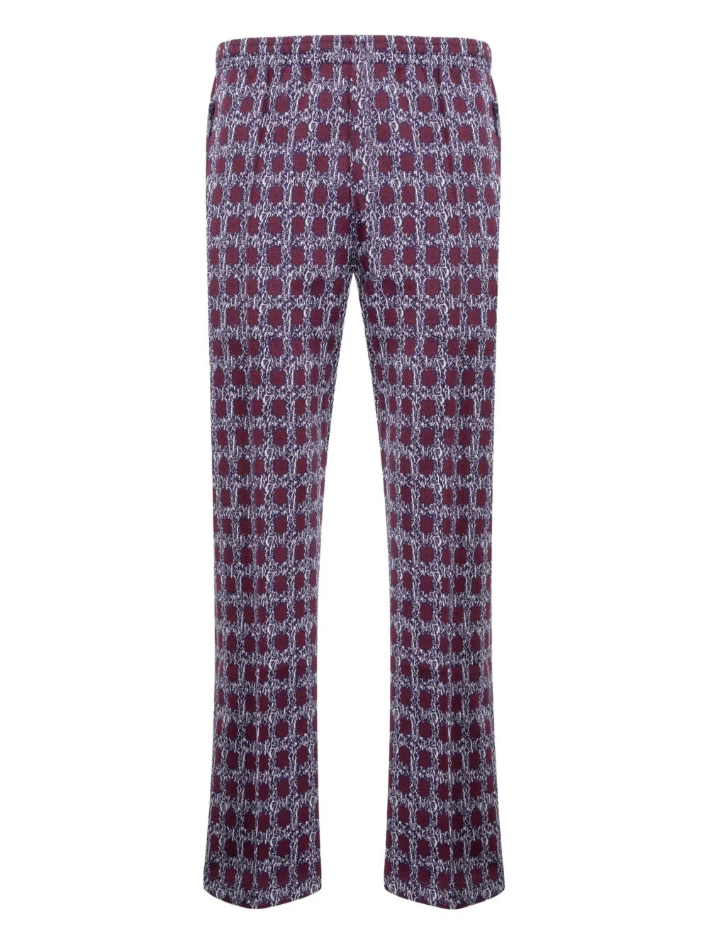 jacquard track pants - 1