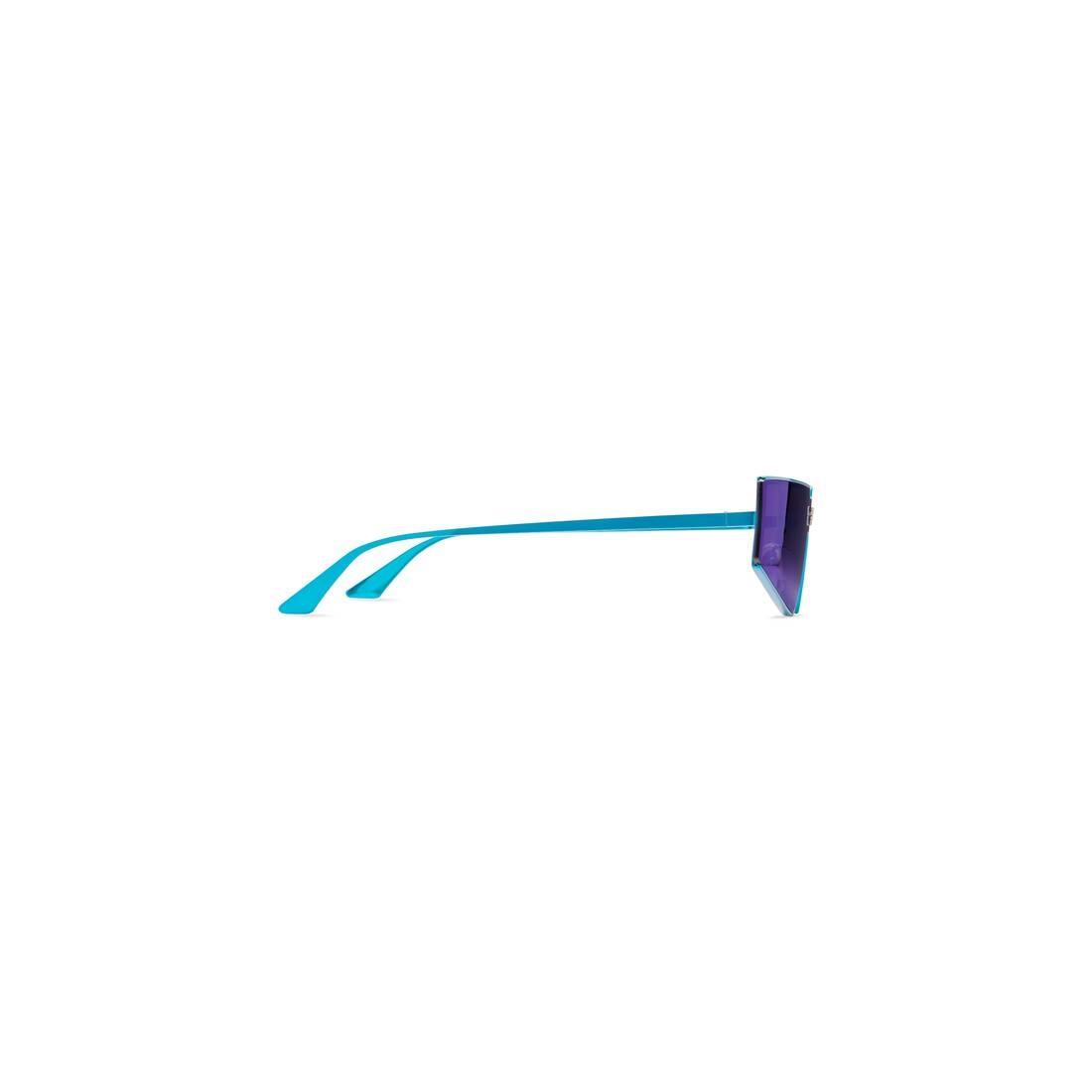 Shield 2.0 Rectangle Sunglasses in Indigo - 4