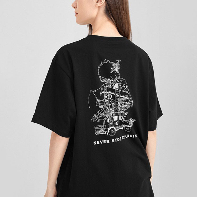 THE NORTH FACE Never Stop Exploring T-Shirt 'Black' NF0A7QRL-JK3 - 5