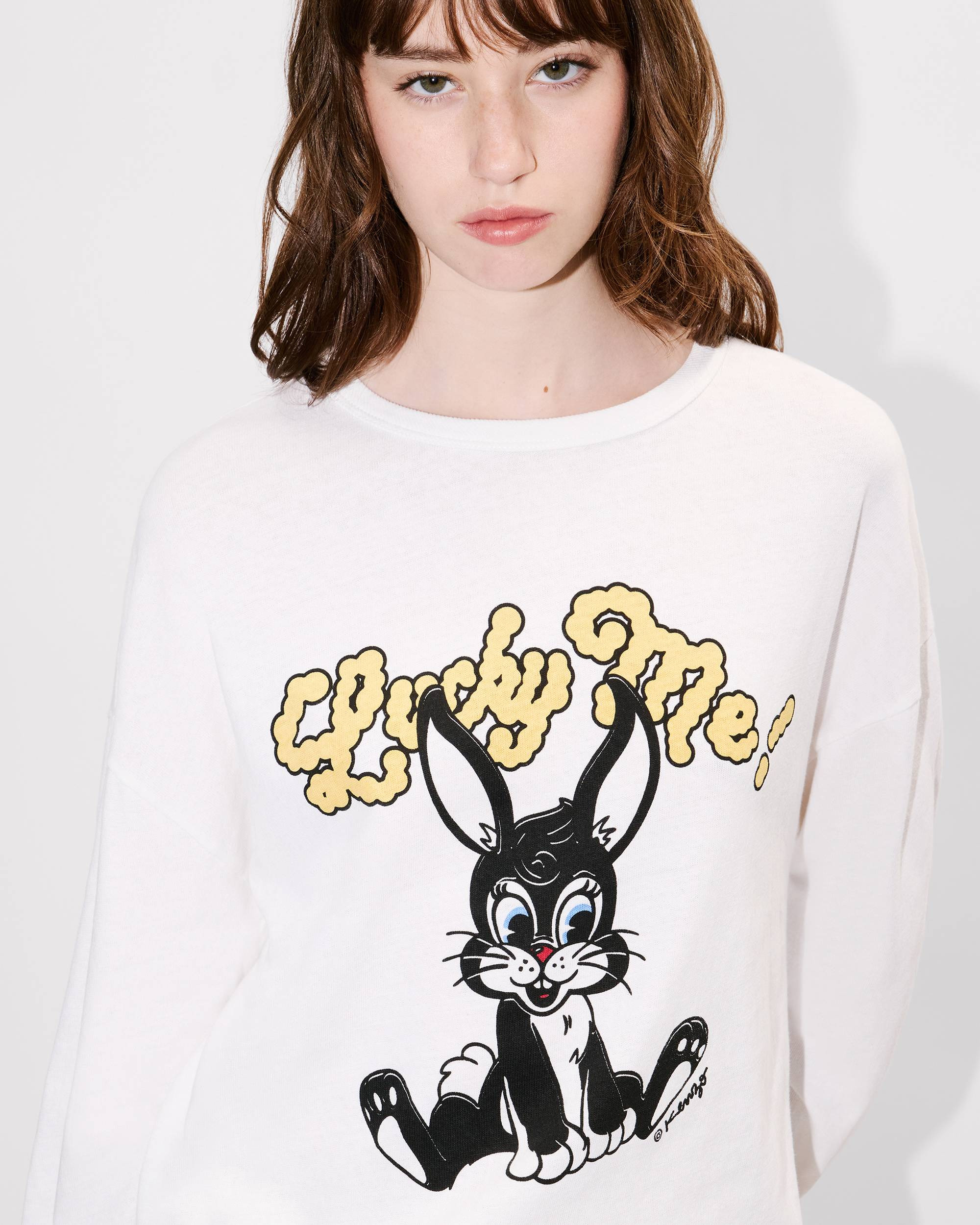 'KENZO Cartoon' long sleeves T-shirt in cotton - 6