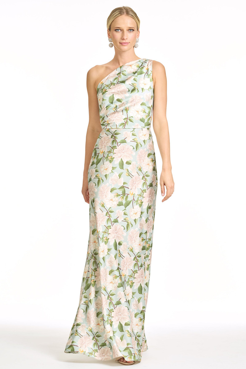 SACHIN & BABI DELPHINE GOWN - CELADON SWEETBRIAR outlook