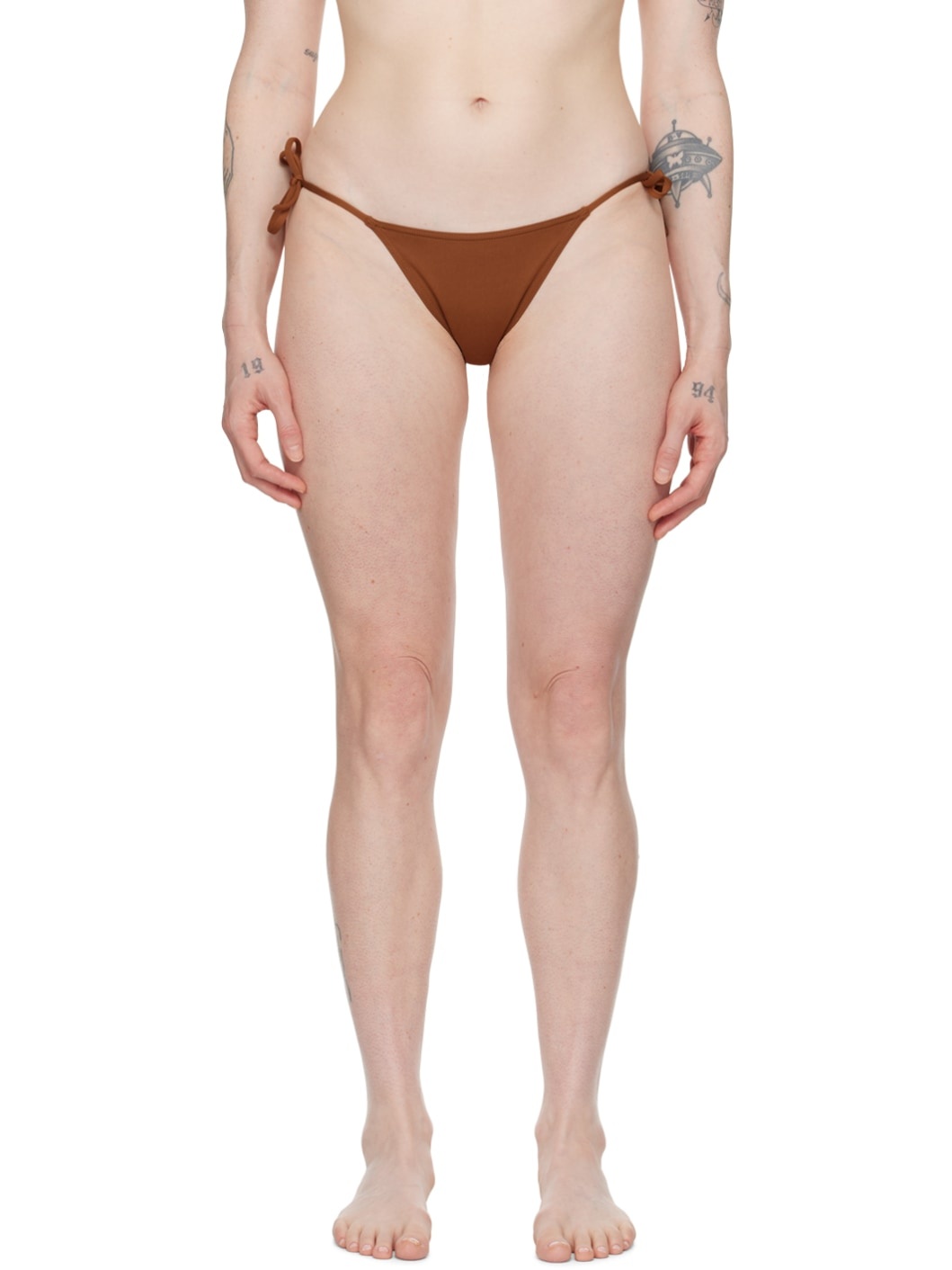 Brown Malou Bikini Bottoms - 1