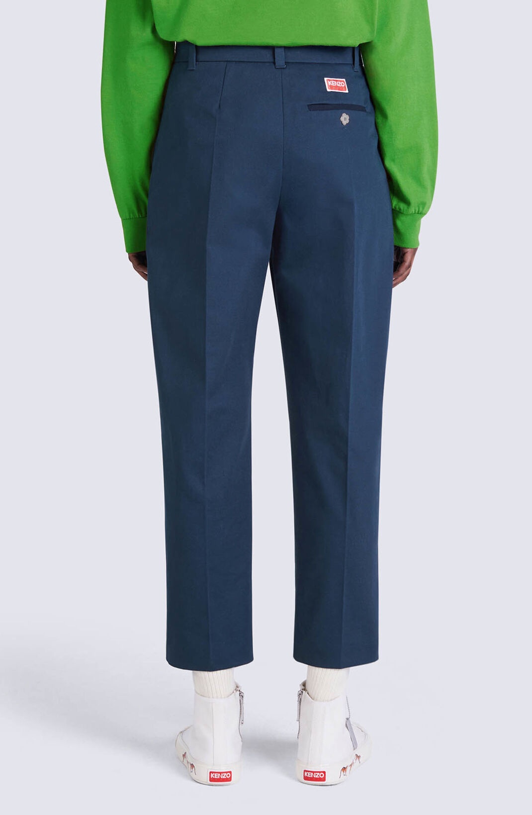 Cropped tailored trousers - 6