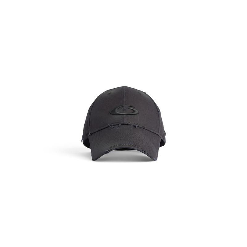 Sports Loop Icon Cargo Cap in Black 1