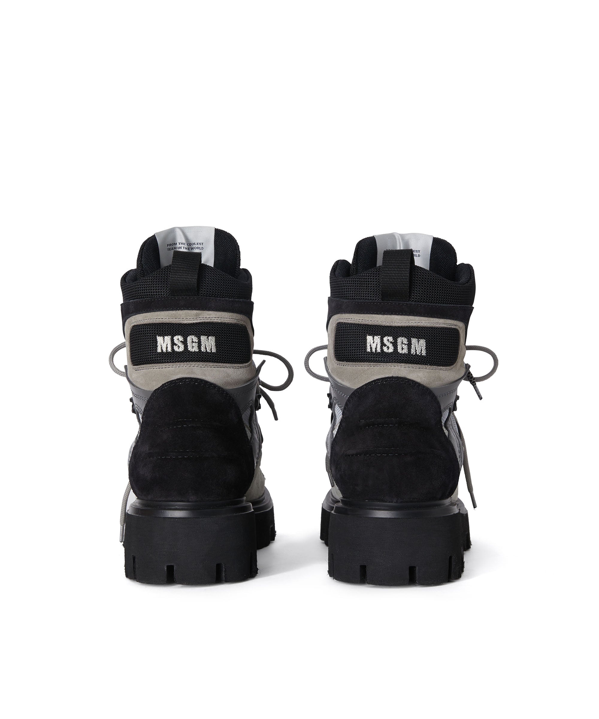 MSGM Trekking Boots in Leather - 2